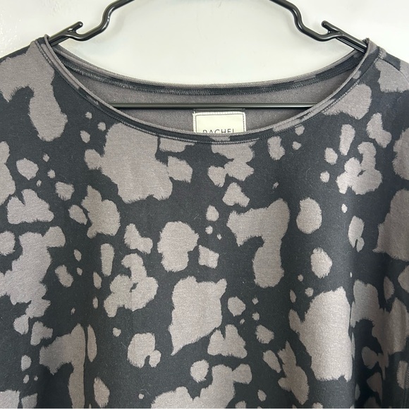 Rachel Hollis Black/Grey Made for More Acid/Stonewash Crewneck Sweatshirt Medium - Picture 2 of 10